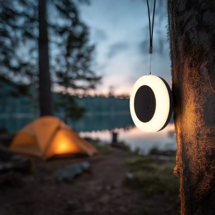 Globo - LED prenosna solarna svetilka LED/3W/3,7V IP54 2200 mAh