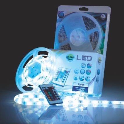 Globo 38990 - Kopalniški RGB LED trak LED BAND 150xLED/0,16W IP44
