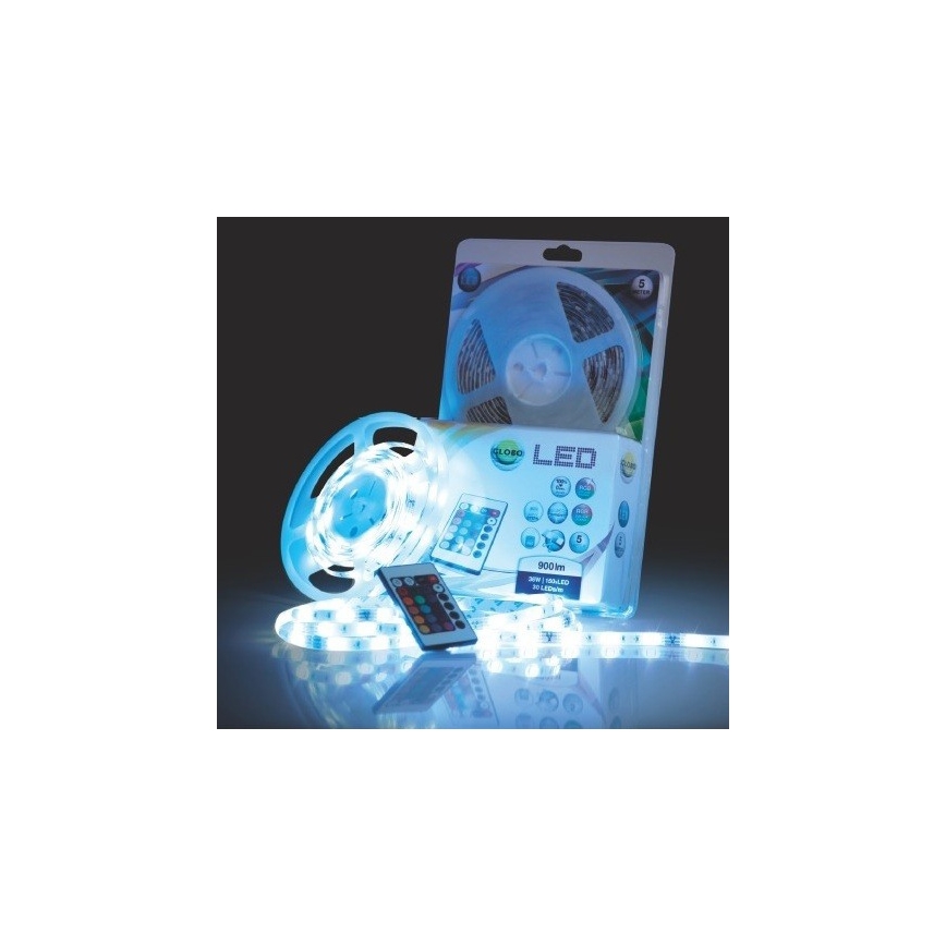 Globo 38990 - Kopalniški RGB LED trak LED BAND 150xLED/0,16W IP44