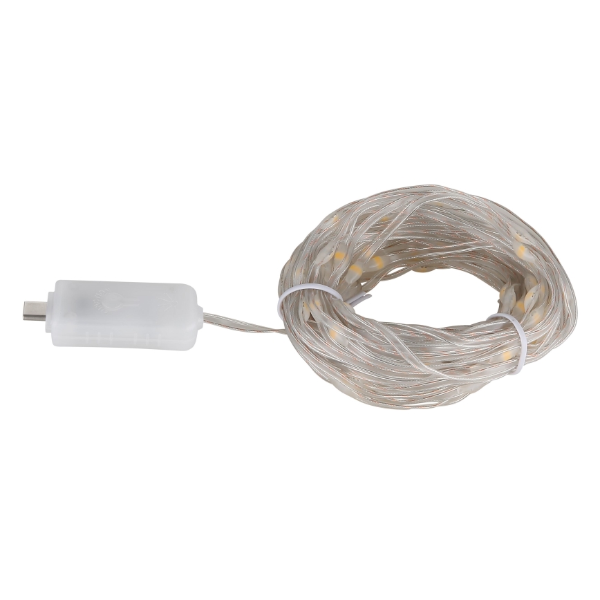 Globo - LED Trak 50xLED/0,06W/5V 5 m 8 funkcij