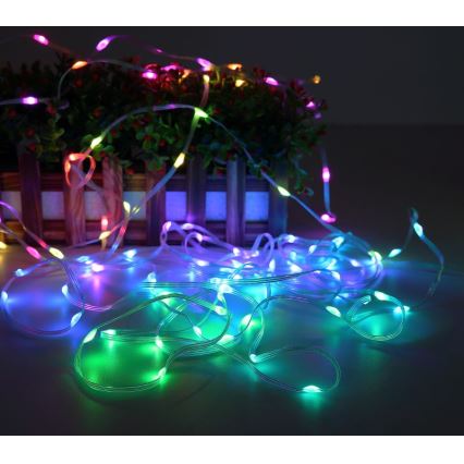Globo - LED RGB Trak 50xLED/0,06W/5V 5 m 27 funkcij