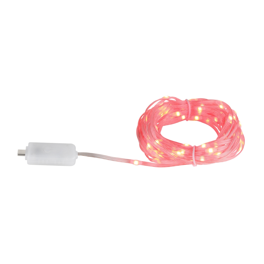 Globo - LED RGB Trak 50xLED/0,06W/5V 5 m 27 funkcij
