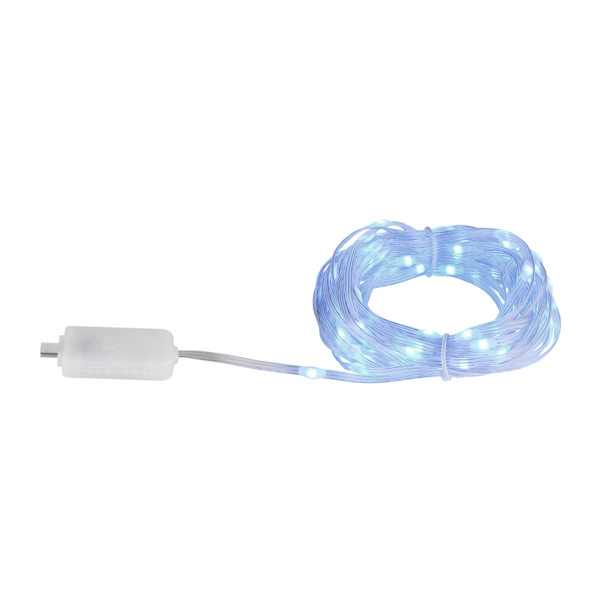 Globo - LED RGB Trak 50xLED/0,06W/5V 5 m 27 funkcij