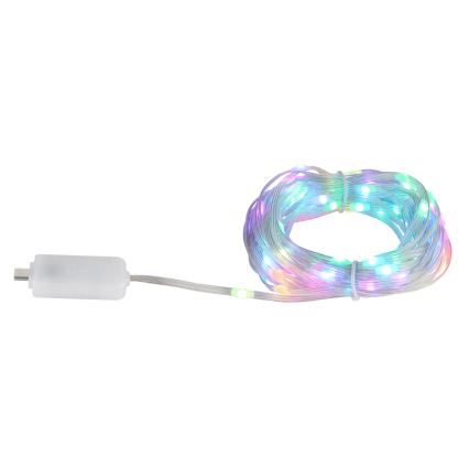 Globo - LED RGB Trak 50xLED/0,06W/5V 5 m 27 funkcij