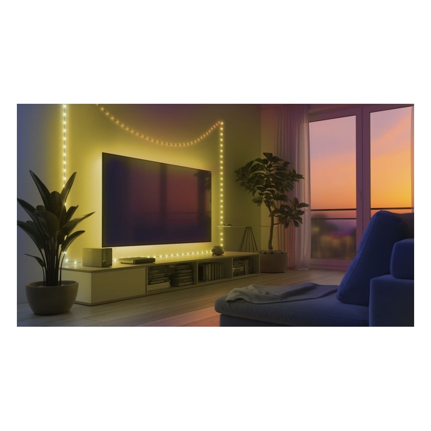 Globo - LED trak 100xLED/0,06W/5V 10 m 8 funkcij