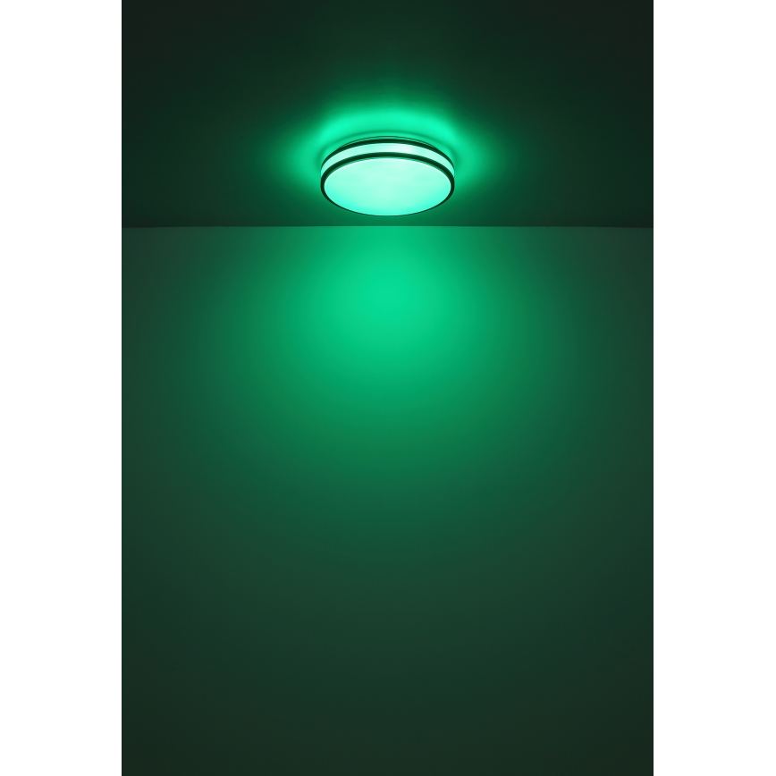 Globo - LED RGBW Zatemnitvena stropna svetilka LED/18W/230V 2700-6000K + Daljinski upravljalnik