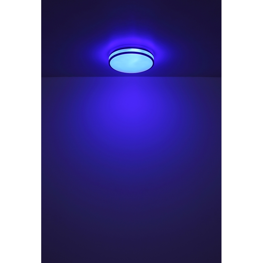 Globo - LED RGBW Zatemnitvena stropna svetilka LED/18W/230V 2700-6000K + Daljinski upravljalnik