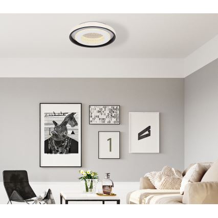 Globo - LED Zatemnitvena stropna svetilka LED/52W/230V 2700-6000K + Daljinski upravljalnik