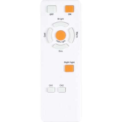 Globo - LED Zatemnitvena stropna svetilka LED/30W/230V 3000-6500K + Daljinski upravljalnik
