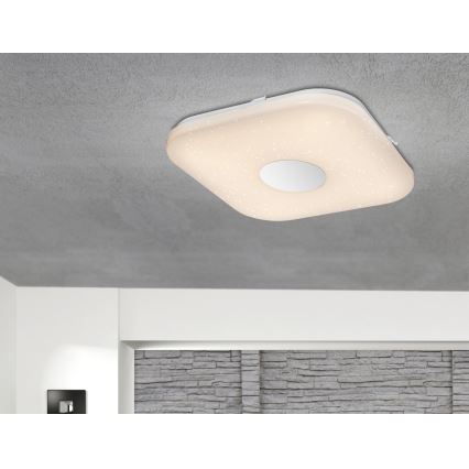 Globo - LED Zatemnitvena stropna svetilka LED/24W/230V 3000-6000K + Daljinski upravljalnik