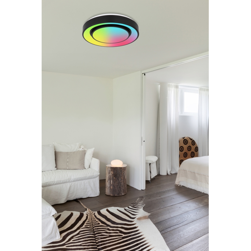 Globo - RGBW Stropna svetilka z možnostjo zatemnitve LED/24W/230V 3000-6500K+ Daljinski upravljalnik
