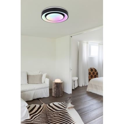 Globo - RGBW Stropna svetilka z možnostjo zatemnitve LED/24W/230V 3000-6500K+ Daljinski upravljalnik
