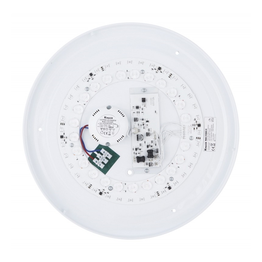 Globo - RGBW Stropna svetilka z možnostjo zatemnitve LED/24W/230V 3000-6500K+ Daljinski upravljalnik