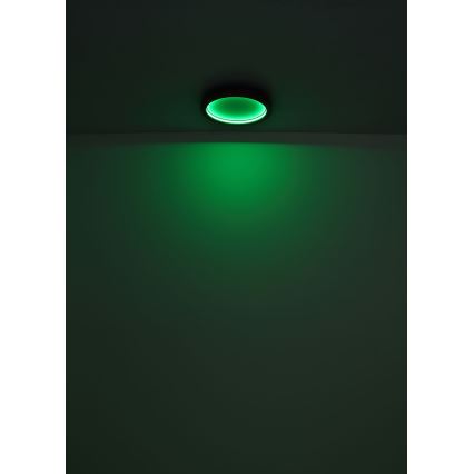 Globo - LED RGBW Zatemnitvena stropna svetilka LED/24W/230V 2700-6000K + Daljinski upravljalnik