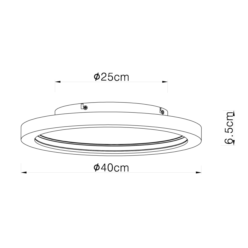 Globo - LED RGBW Zatemnitvena stropna svetilka LED/24W/230V 2700-6000K + Daljinski upravljalnik