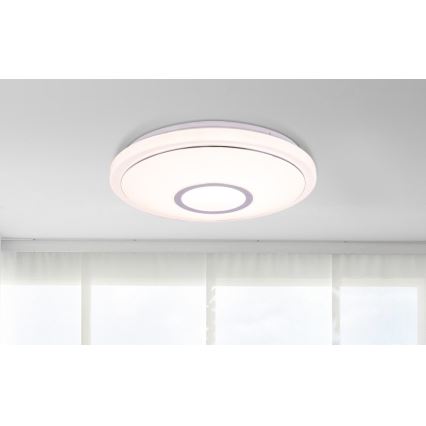 Globo - RGBW Stropna svetilka z možnostjo zatemnitve LED/16W/230V 2700-6500K WiFi Tuya + Daljinski upravljalnik