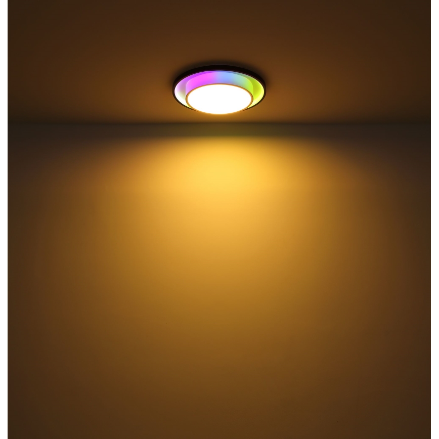 Globo - LED RGBW Zatemnitvena stropna svetilka LED/21W/230V 2700-6500K+ Daljinski upravljalnik