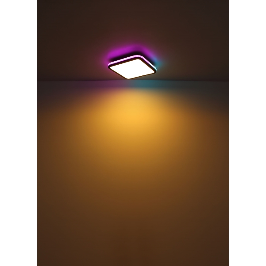 Globo - LED RGBW Zatemnitvena stropna svetilka LED/40W/230V 2700-6500K + Daljinski upravljalnik