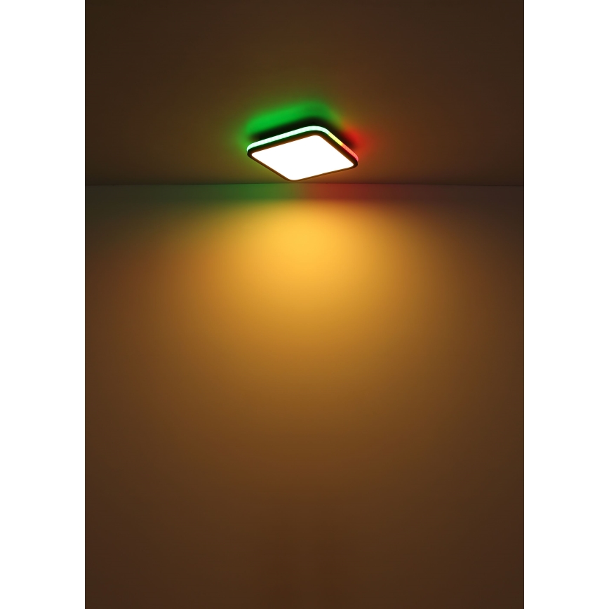 Globo - LED RGBW Zatemnitvena stropna svetilka LED/40W/230V 2700-6500K + Daljinski upravljalnik