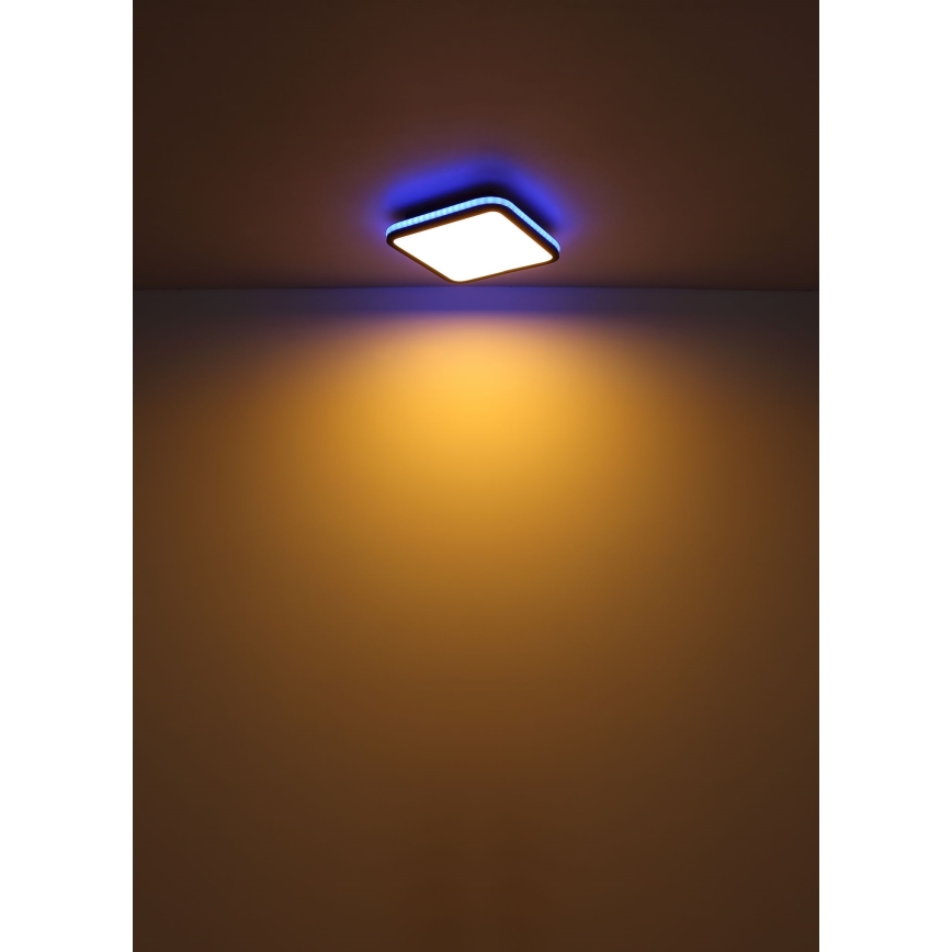 Globo - LED RGBW Zatemnitvena stropna svetilka LED/40W/230V 2700-6500K + Daljinski upravljalnik