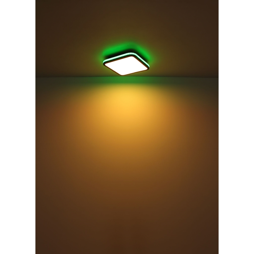 Globo - LED RGBW Zatemnitvena stropna svetilka LED/40W/230V 2700-6500K + Daljinski upravljalnik