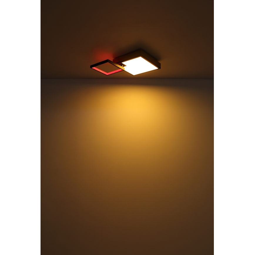 Globo - LED RGBW Zatemnitvena svetilka LED/21W/230V + LED/3W 2700-6500K + Daljinski upravljalnik