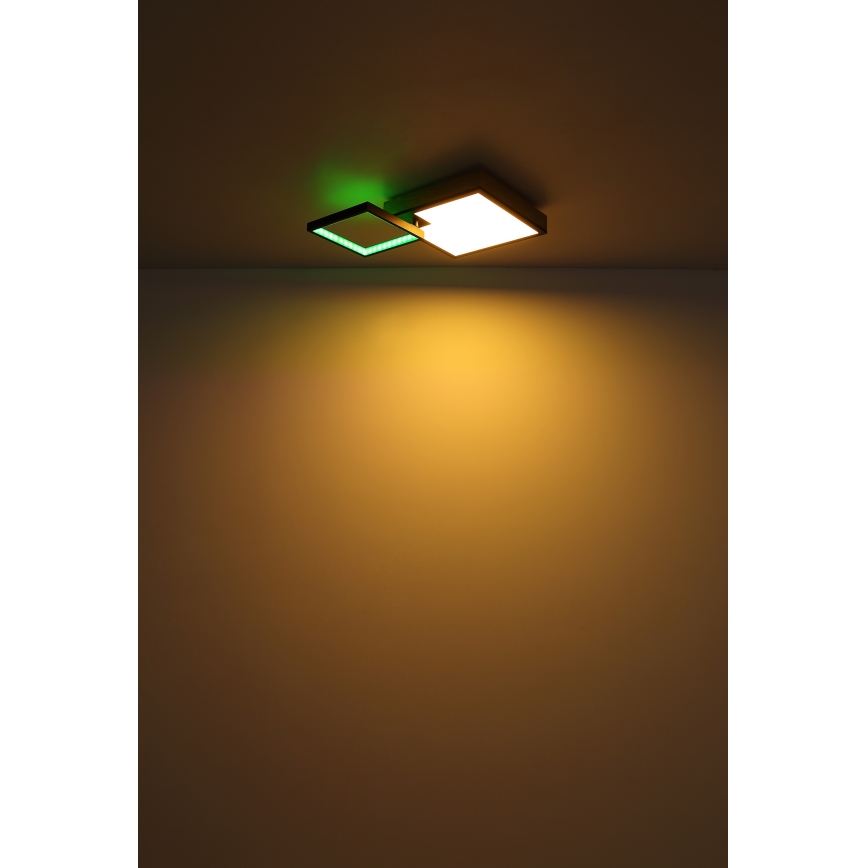 Globo - LED RGBW Zatemnitvena svetilka LED/21W/230V + LED/3W 2700-6500K + Daljinski upravljalnik