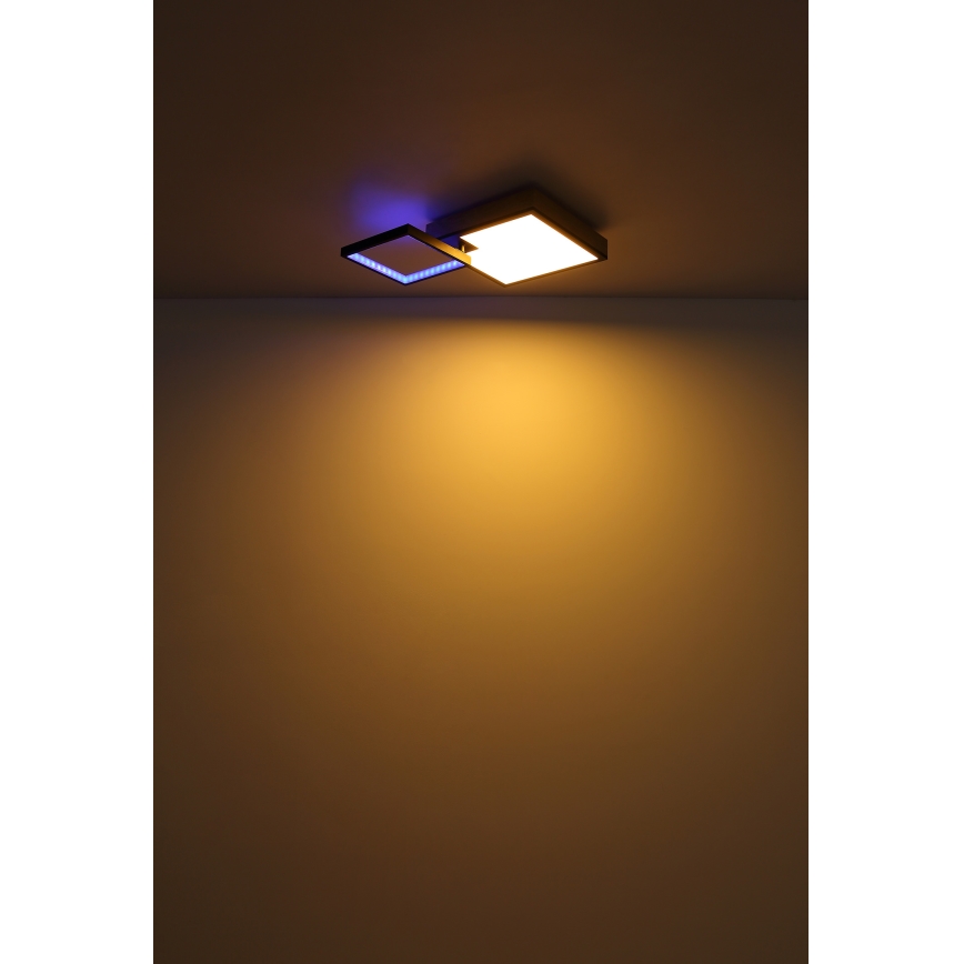 Globo - LED RGBW Zatemnitvena svetilka LED/21W/230V + LED/3W 2700-6500K + Daljinski upravljalnik