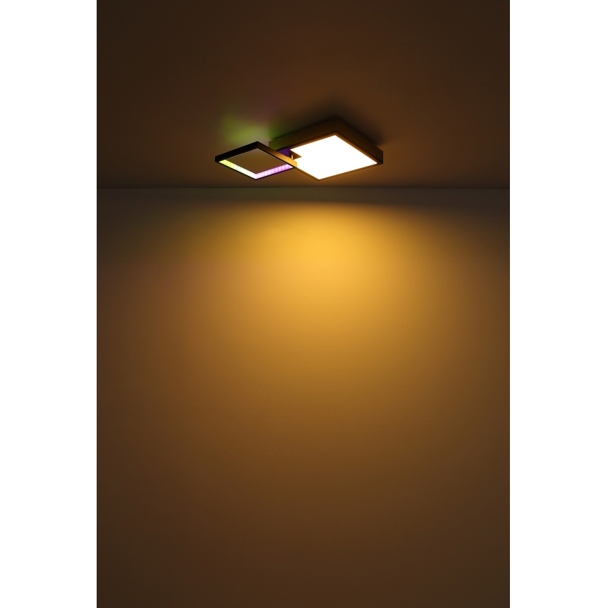 Globo - LED RGBW Zatemnitvena svetilka LED/21W/230V + LED/3W 2700-6500K + Daljinski upravljalnik