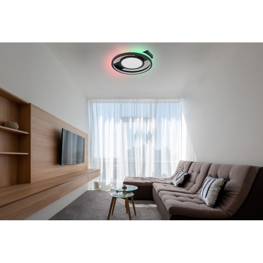 Globo - LED RGBW Zatemnitvena stropna svetilka LED/40W/230V 3000-6500K + Daljinski upravljalnik