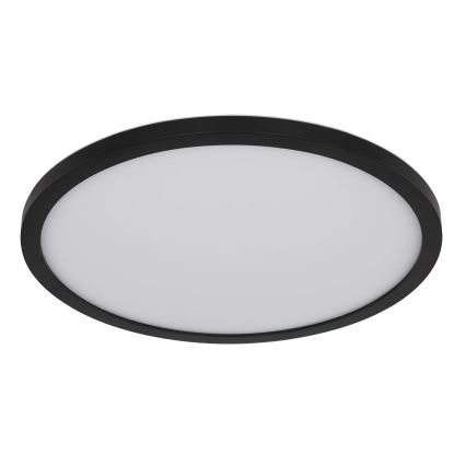 Globo - LED RGB Zatemnitvena kopalniška stropna svetilka LED/18W/230V 3000-6000K + Daljinski upravljalnik IP44 črna