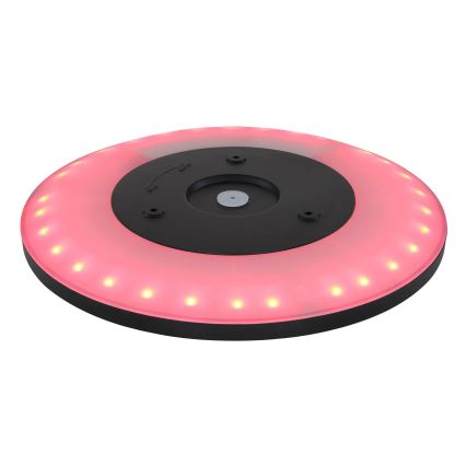 Globo - LED RGB Zatemnitvena kopalniška stropna svetilka LED/18W/230V 3000-6000K + Daljinski upravljalnik IP44 črna