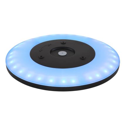 Globo - LED RGB Zatemnitvena kopalniška stropna svetilka LED/18W/230V 3000-6000K + Daljinski upravljalnik IP44 črna