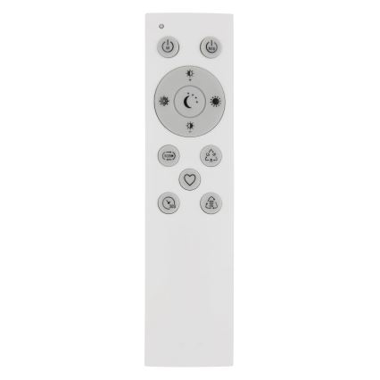 Globo - LED RGB Zatemnitvena kopalniška stropna svetilka LED/18W/230V 3000-6000K + Daljinski upravljalnik IP44 črna