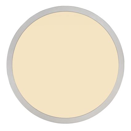 Globo - LED Kopalniška zatemnitvena stropna svetilka LED/18W/230V pr. 29,4 cm IP44 mat krom