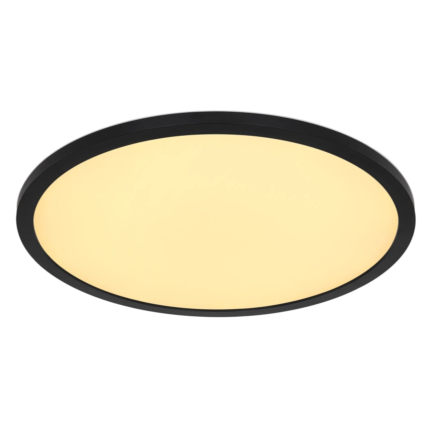 Globo - LED RGB Zatemnitvena kopalniška stropna svetilka LED/21W/230V 3000-6000K + Daljinski upravljalnik IP44 črna