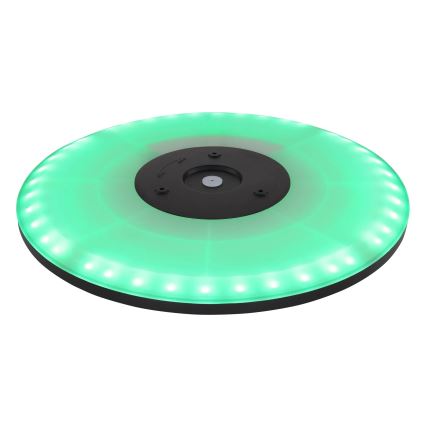 Globo - LED RGB Zatemnitvena kopalniška stropna svetilka LED/21W/230V 3000-6000K + Daljinski upravljalnik IP44 črna