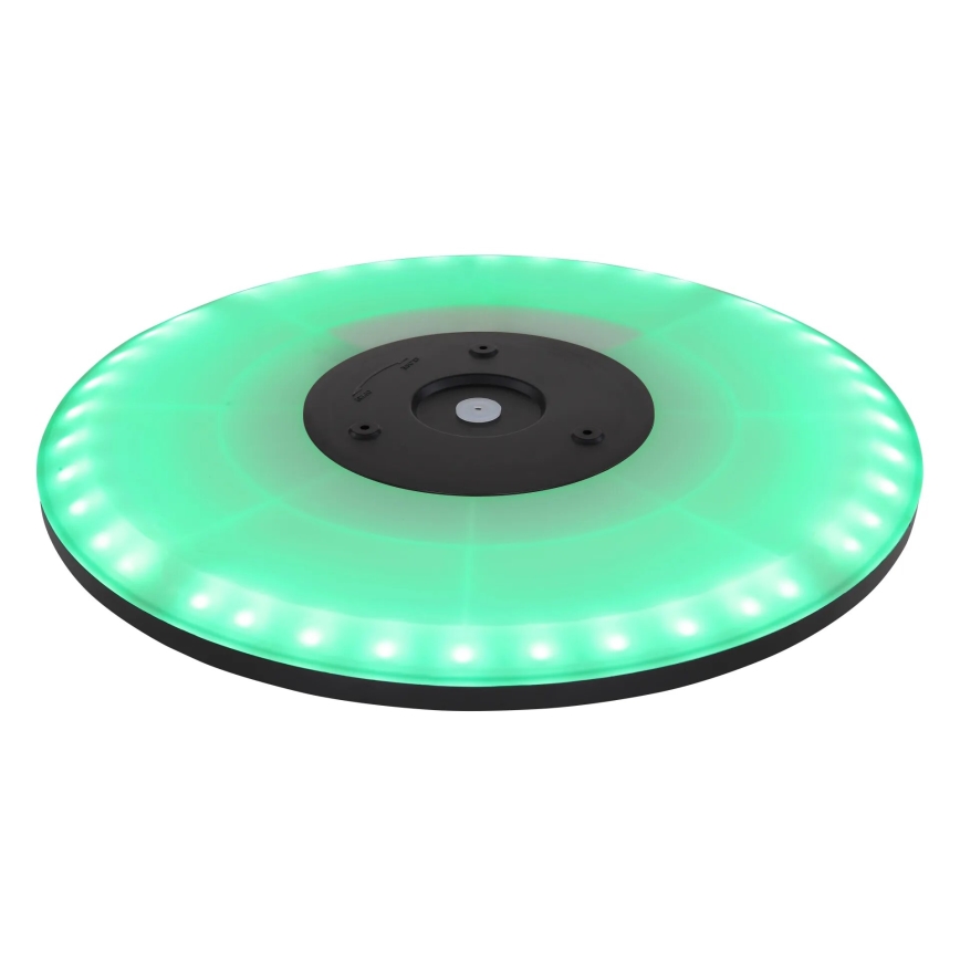 Globo - LED RGB Zatemnitvena kopalniška stropna svetilka LED/21W/230V 3000-6000K + Daljinski upravljalnik IP44 črna
