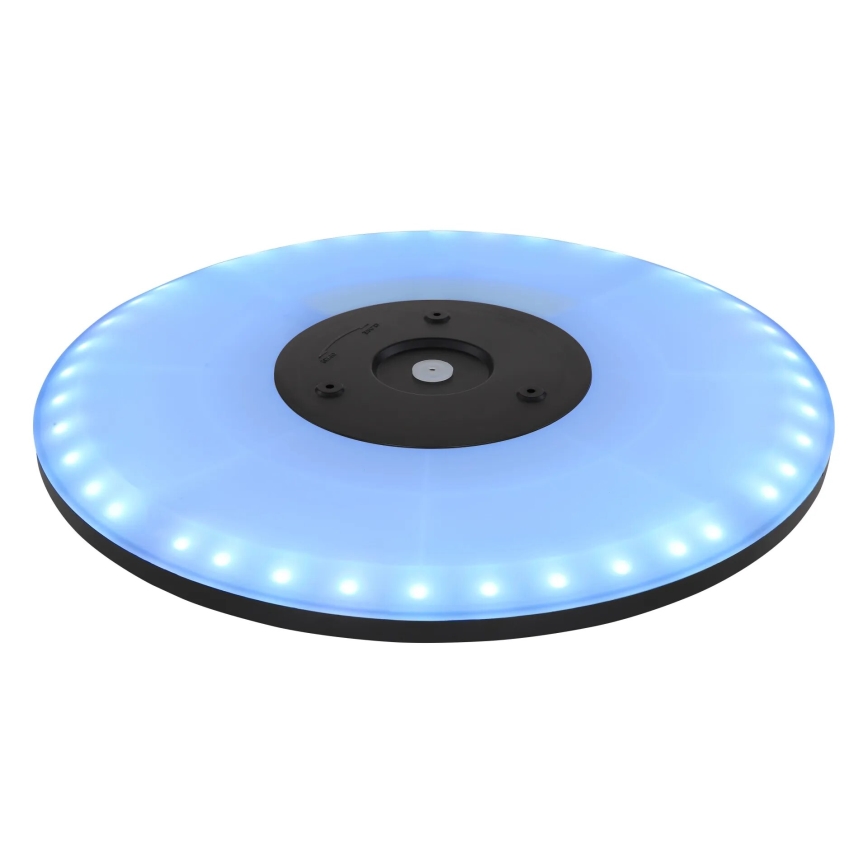 Globo - LED RGB Zatemnitvena kopalniška stropna svetilka LED/21W/230V 3000-6000K + Daljinski upravljalnik IP44 črna