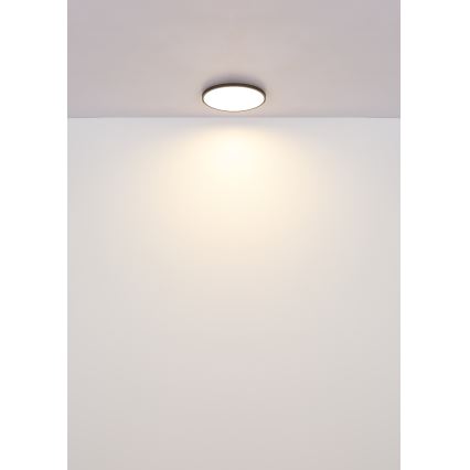Globo - LED Stropna svetilka LED/15W/230V 4000K pr. 23 cm črna