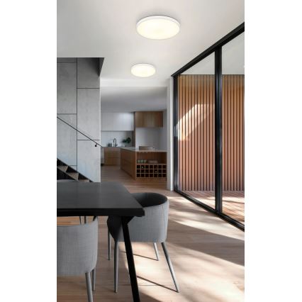 Globo - LED stropna svetilka LED/15W/230V 4000K premer 23 cm bela