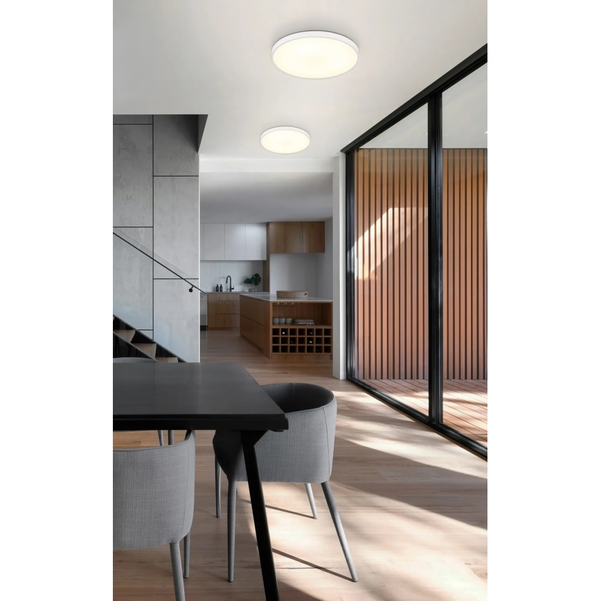 Globo - LED stropna svetilka LED/15W/230V 4000K premer 23 cm bela