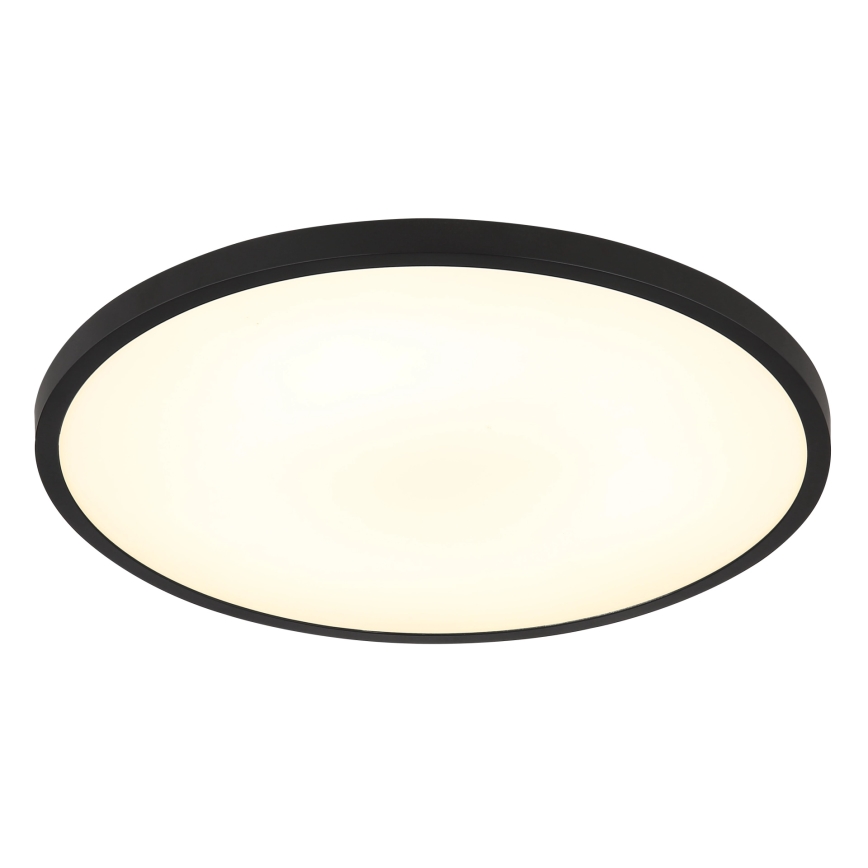 Globo - LED stropna svetilka LED/20W/230V 4000K, premer 30 cm, črna