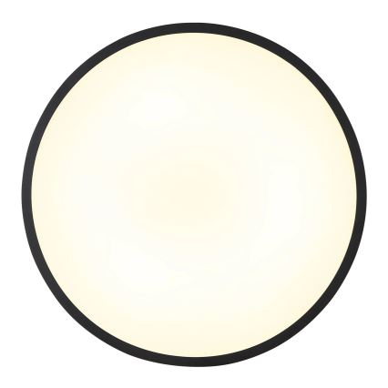Globo - LED stropna svetilka LED/20W/230V 4000K, premer 30 cm, črna