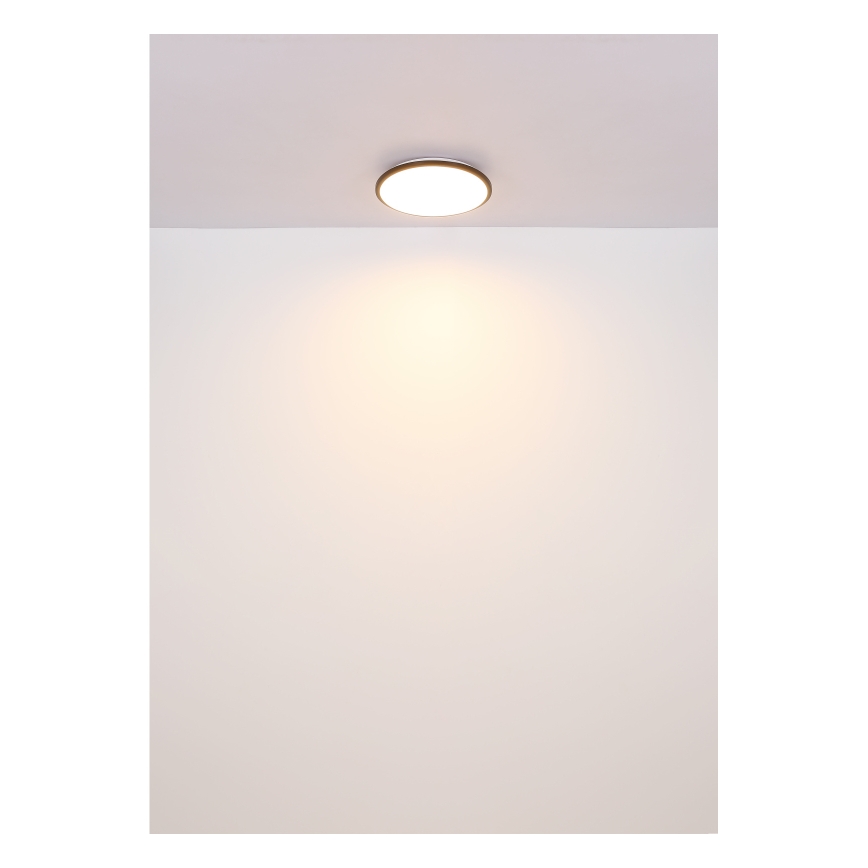 Globo - LED Stropna svetilka LED/18W/230V 3000K pr. 35 cm črna