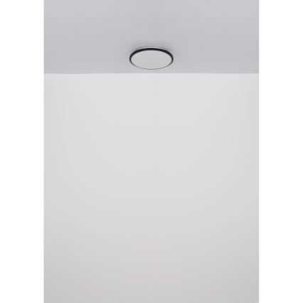 Globo - LED Stropna svetilka LED/18W/230V 4000K pr. 35 cm črna