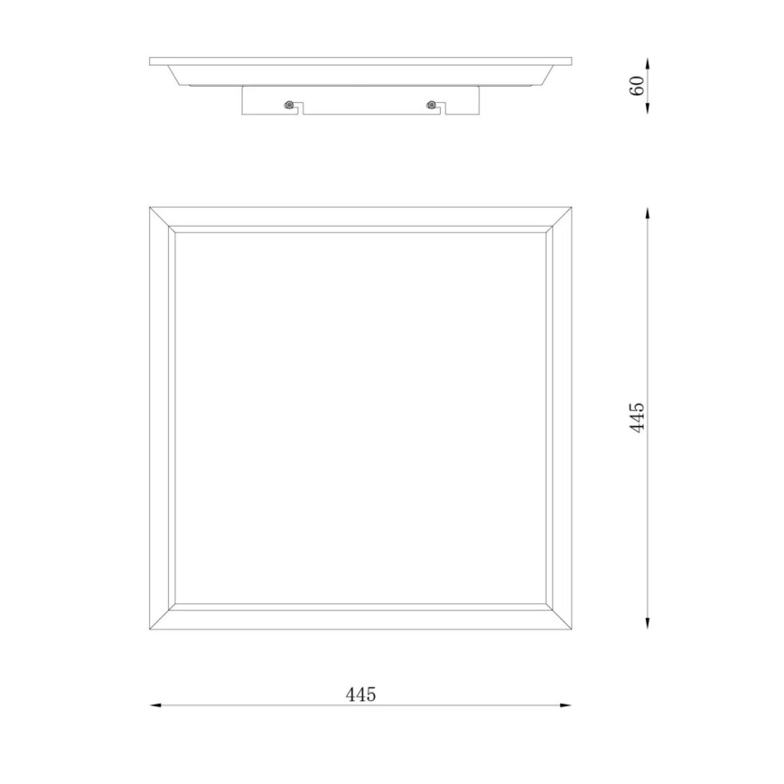 Globo - LED Stropna svetilka LED/24W/230V