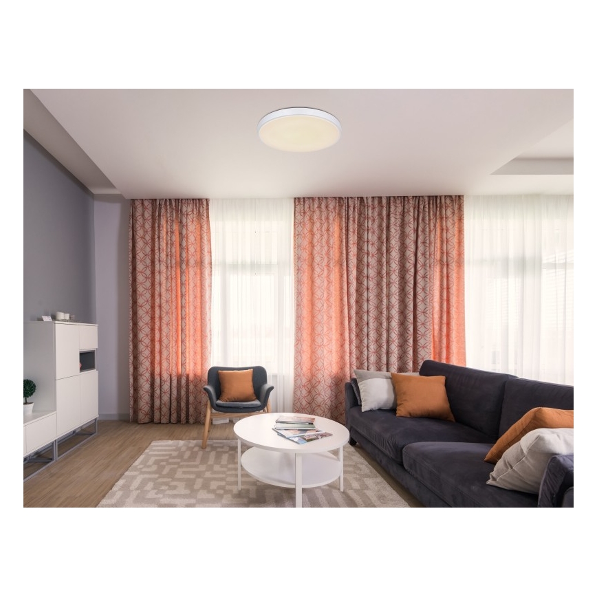 Globo - LED Zatemnitvena stropna svetilka LED/24W/230V + Daljinski upravljalnik