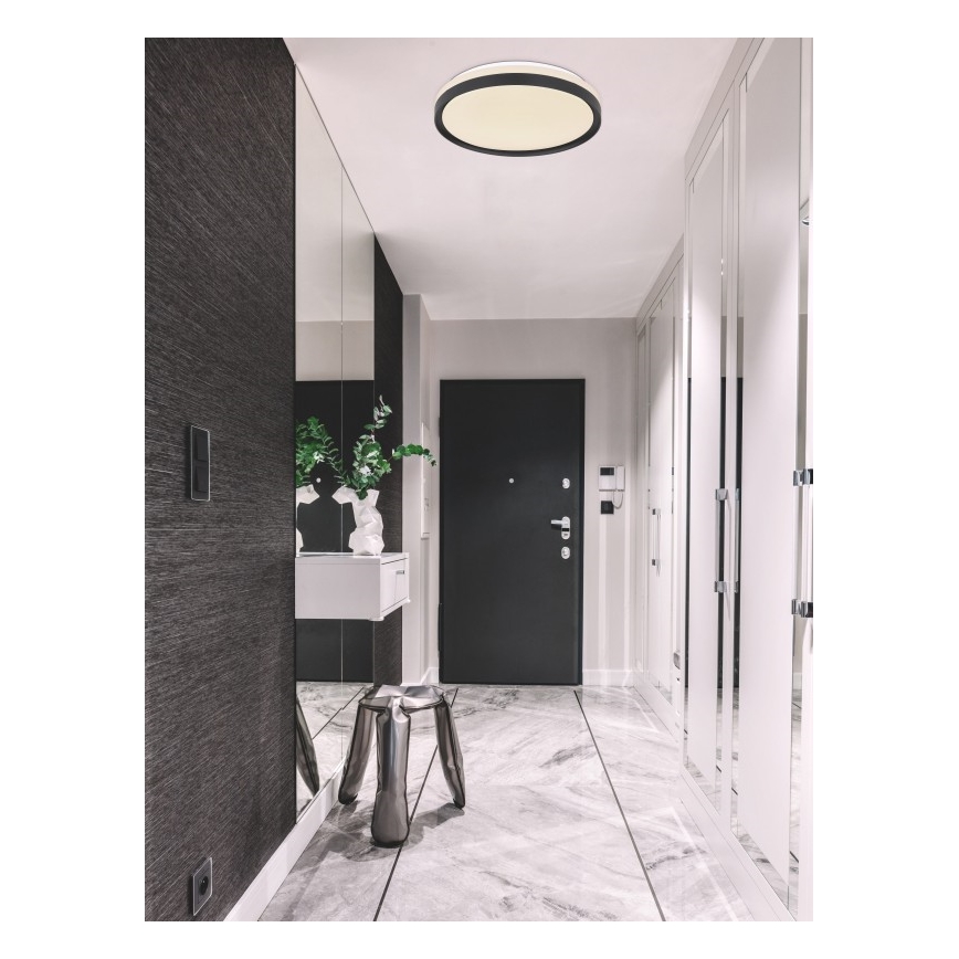 Globo - LED Zatemnitvena stropna svetilka LED/18W/230V + Daljinski upravljalnik