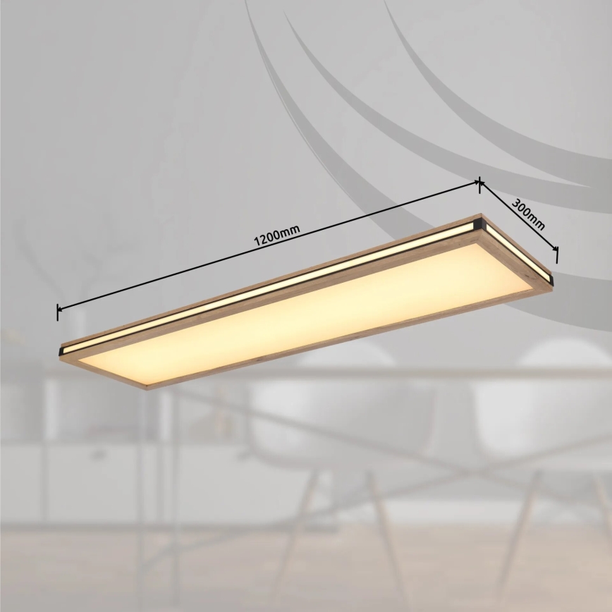 Globo - LED Zatemnitvena stropna svetilka LED/36W/230V 3000K 30x120 cm